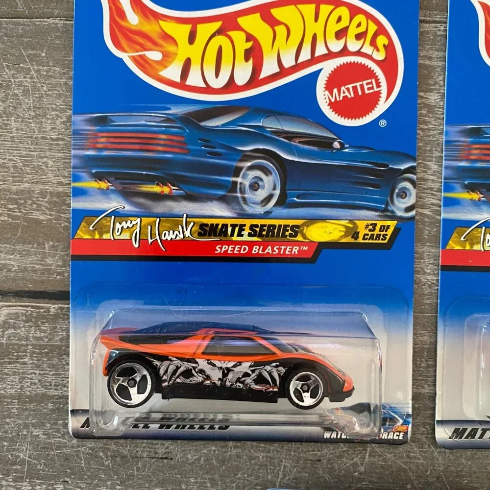 Hot Wheels Lot Of 20 Cars Greased Lightnin Tony Hawk Speed‎ Blaster Turbolence